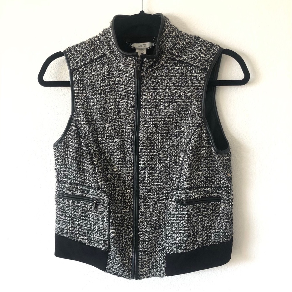 Tweed vest